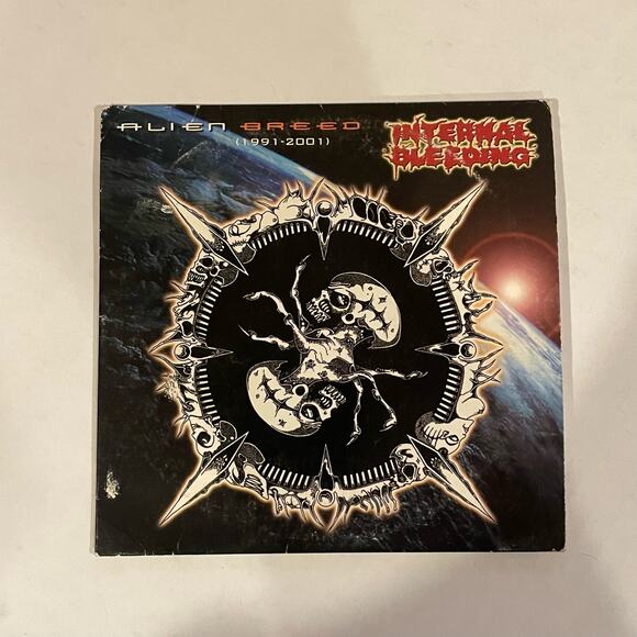 Internal Bleeding - Alien Breed CD Promo rare death metal - Picture 1 of 3